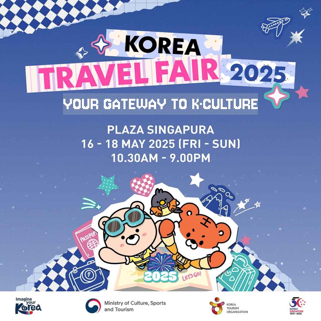 Korea Travel Fest 2025 - New Things to Do in Singapore May 2025