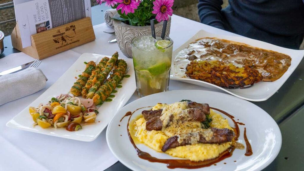 Schloss Laufen food - Food at Rhine Falls