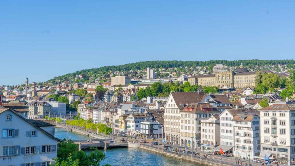 Zurich's city view - Zurich guide