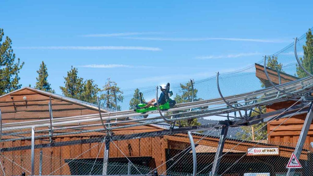 Big Bear Mineshaft Coaster – Los Angeles Road trip