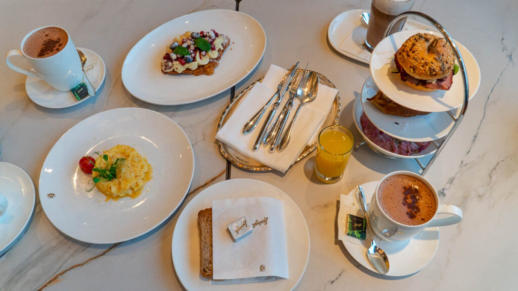 Breakfast at Sprungli Zurich - Where to eat in Zurich