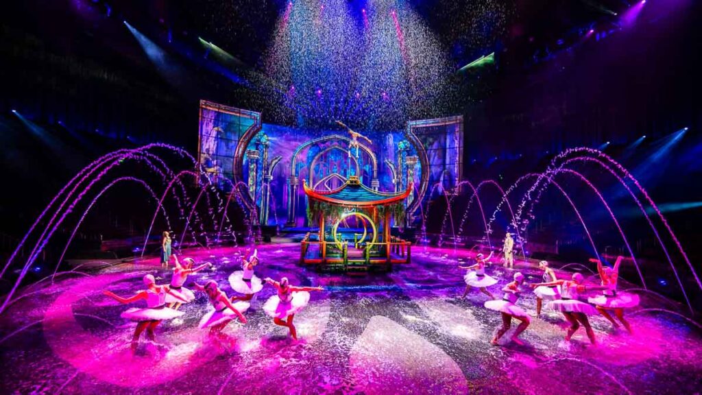People Performing at House of Dancing Water - Macao Tourist Attractions