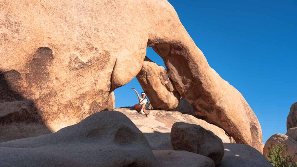 Joshua Tree Arch Rock - Los Angeles Road trip