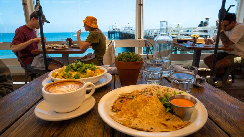 Malibu Farm Pier Food - Los Angeles Itinerary