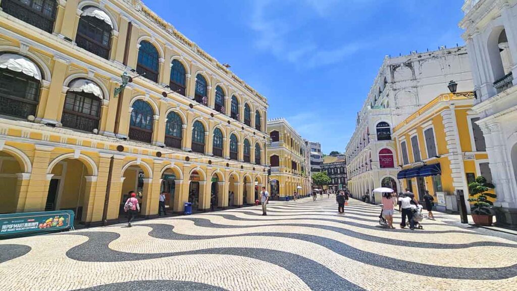 Senado Square Landscape - Macao Tourist Spots