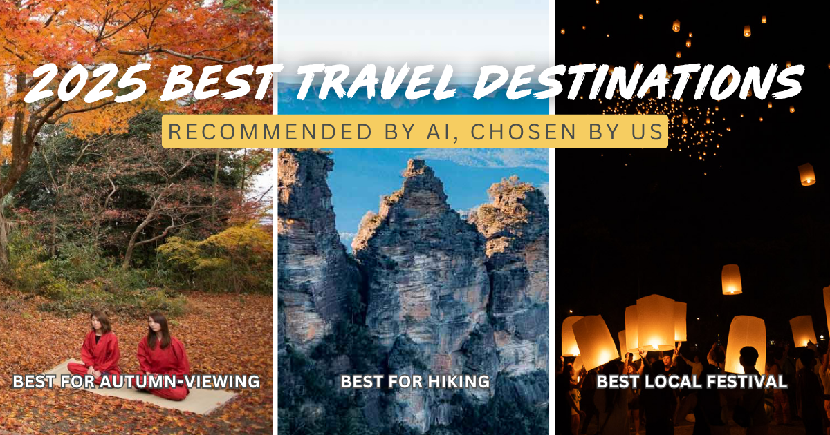 How We Used AI to Help Us Decide Our Trips for the Rest of 2025
