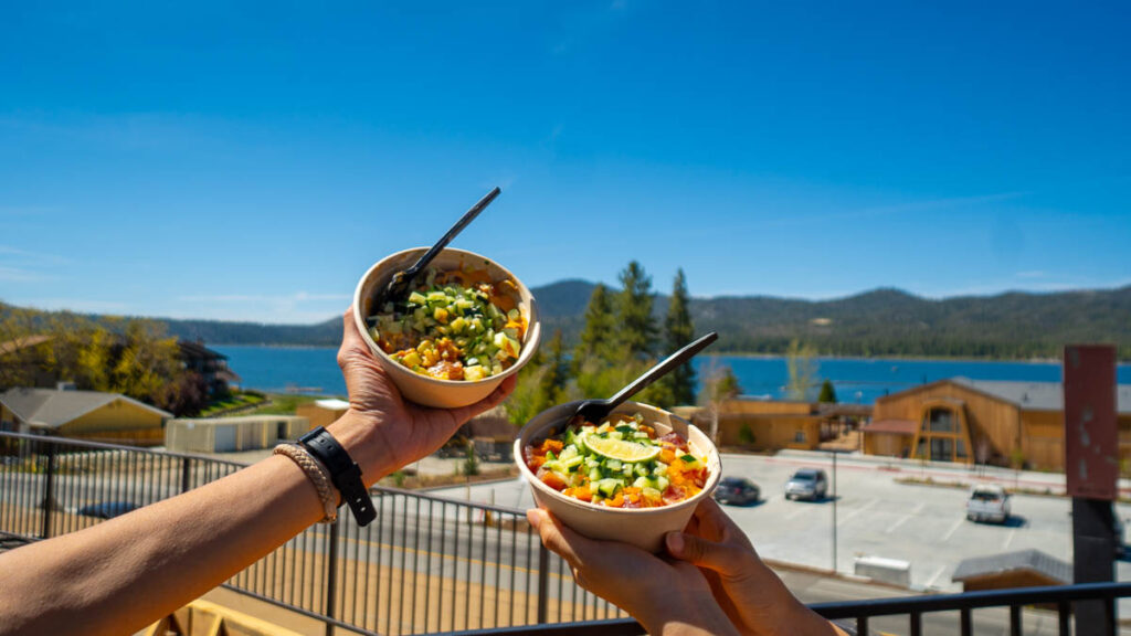 Tropicali Food and view - Los Angeles Road trip
