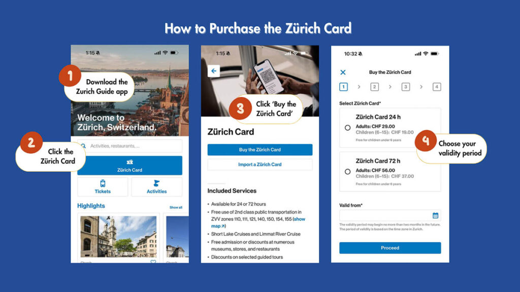 How to download Zurich Card - Zurich Card