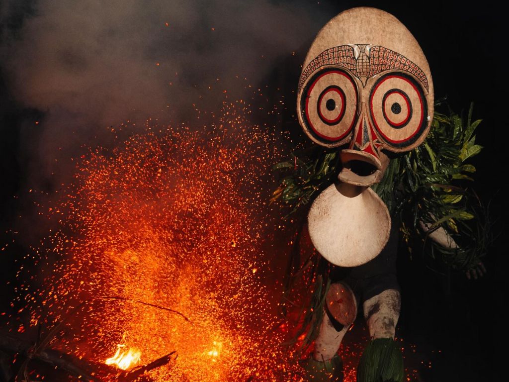 Baining Fire Dance - Things to Do in PNG