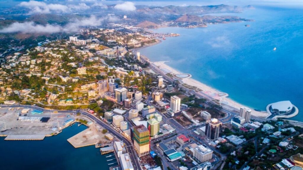 Port Moresby Drone Shot - Port Moresby Activities