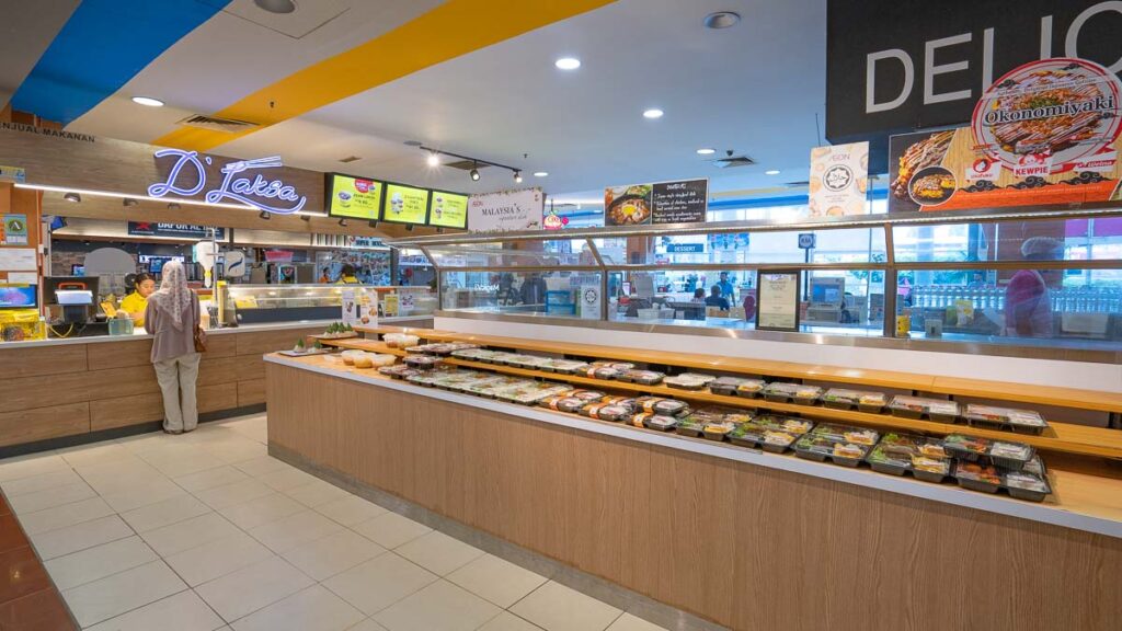 Food Court at AEON Taman Universiti Shopping Centre - Ultimate Skudai Guide