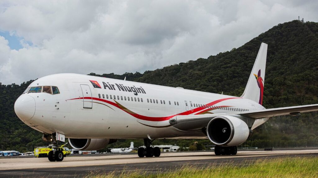 Air Niugini plane shot - Things to Do in PNG
