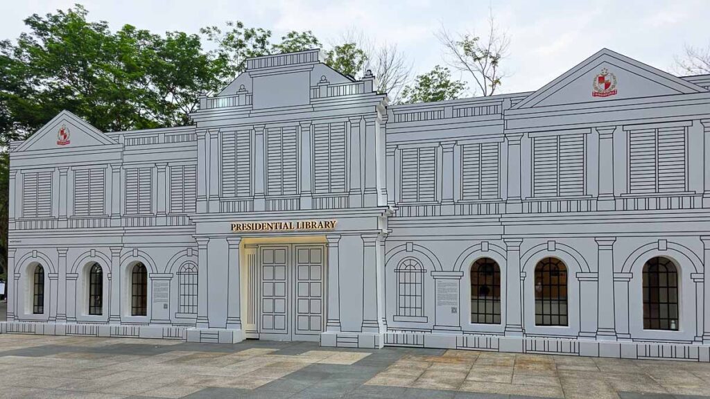 Exterior of Presidential Library at Dhoby Ghaut - New Things to Do in Singapore August 2025