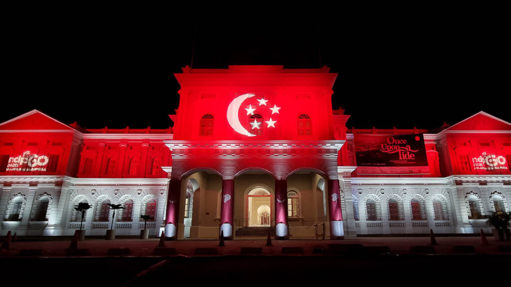 SG60 Facade Projection National Museum of Singapore - Things to do Singapore August