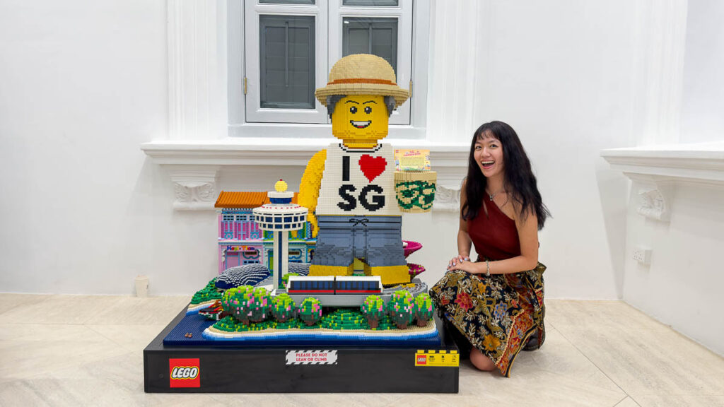 SG60 Lego Man National Museum of Singapore - Things to do Singapore August