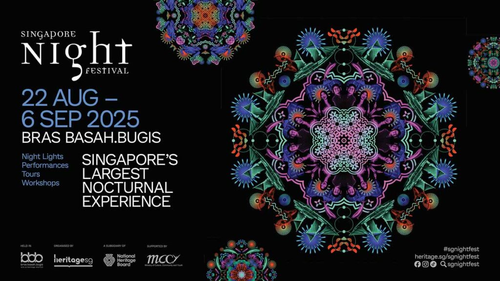 Singapore Night Festival KV - New Things to Do in Singapore August 2025