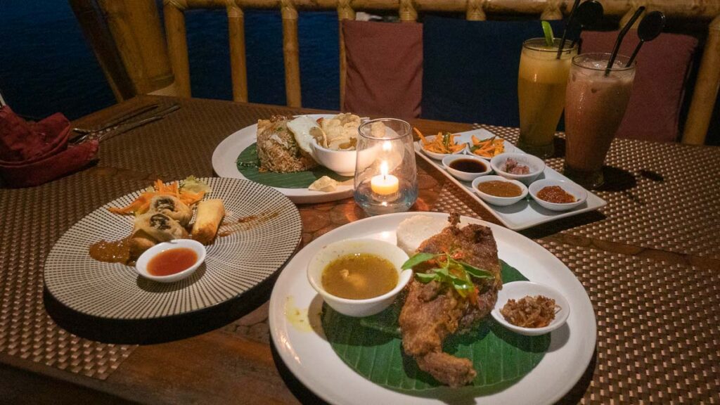 Bebek Teba Sari Dinner - 3d2n Bali Itinerary