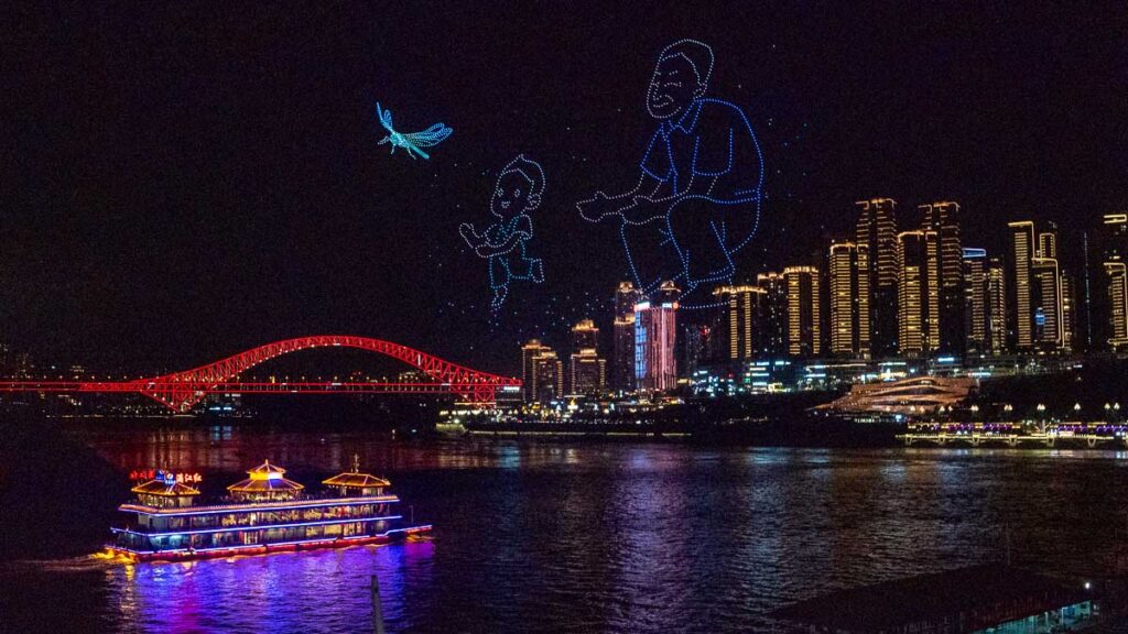 Chongqing Drone Show - Chongqing Itinerary