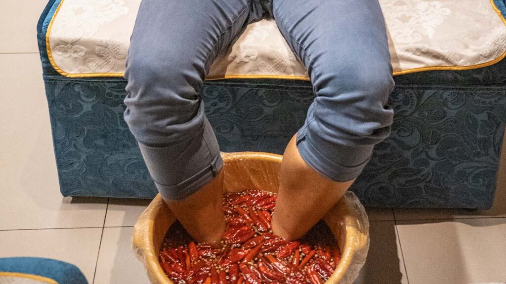 Chongqing Shouwu Foot Massage Mala - Chongqing Itinerary