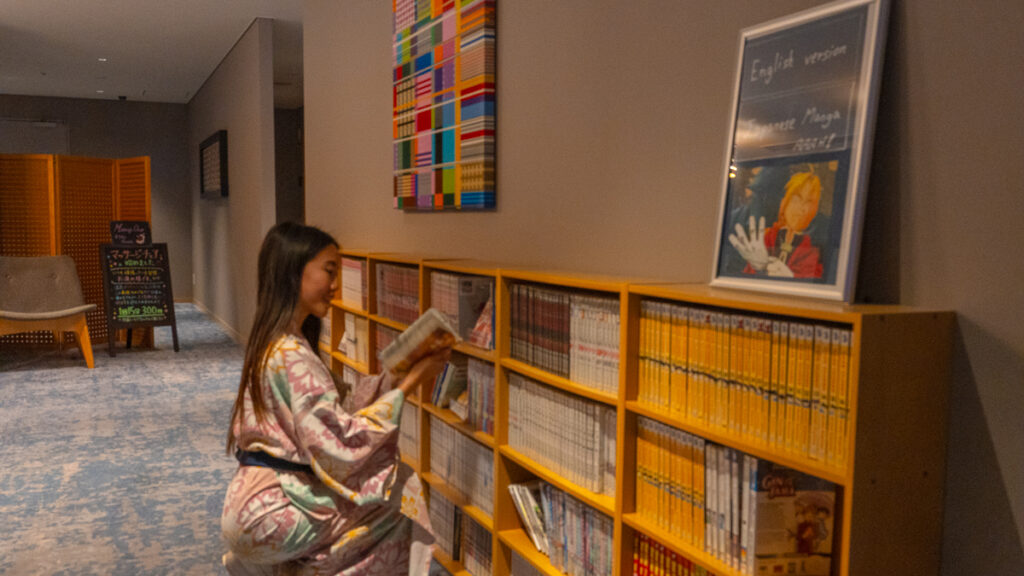 Hakone Yutowa manga corner – Hakone Itinerary