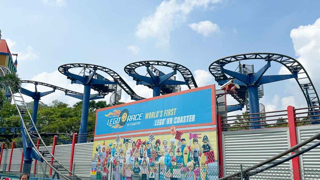 roller coaster in legoland - Things to do in Legoland Malaysia