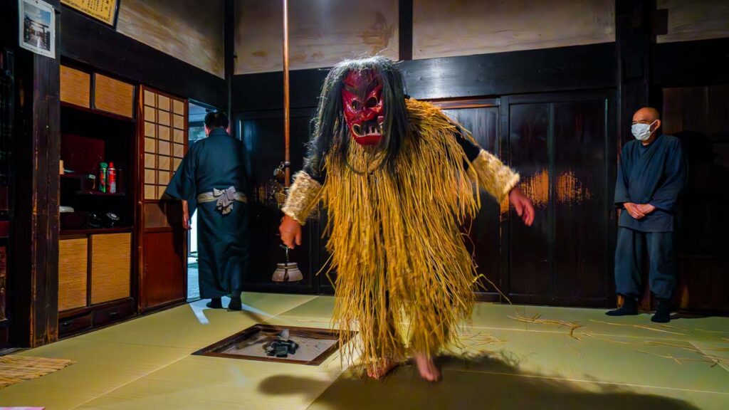 Namahage Experience, Namahage Museum, Oga Peninsula, Akita, Japan - Tohoku Summer itinerary