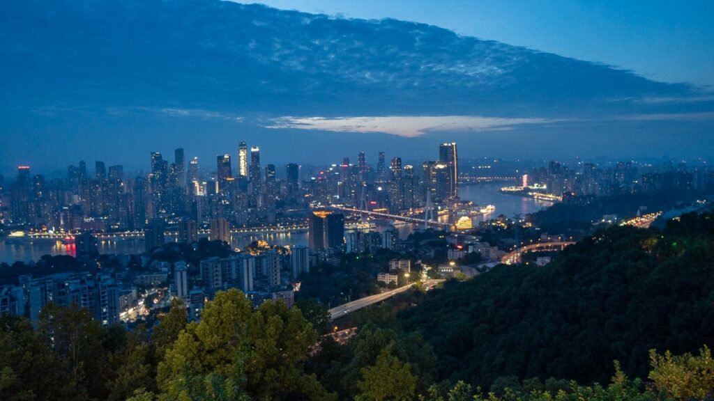 Nanshan One Tree Hill View - Chongqing Itinerary