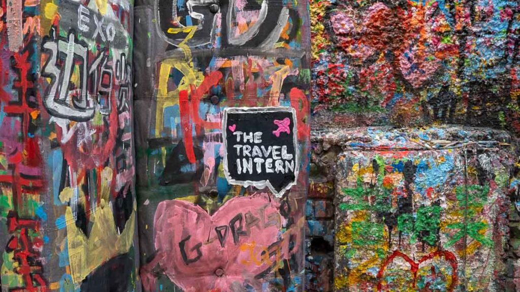 Tuya Graffiti Street TTI Logo - Chongqing Itinerary