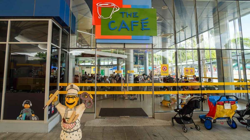 Exterior of The Cafe - Things to do in Legoland Malaysia