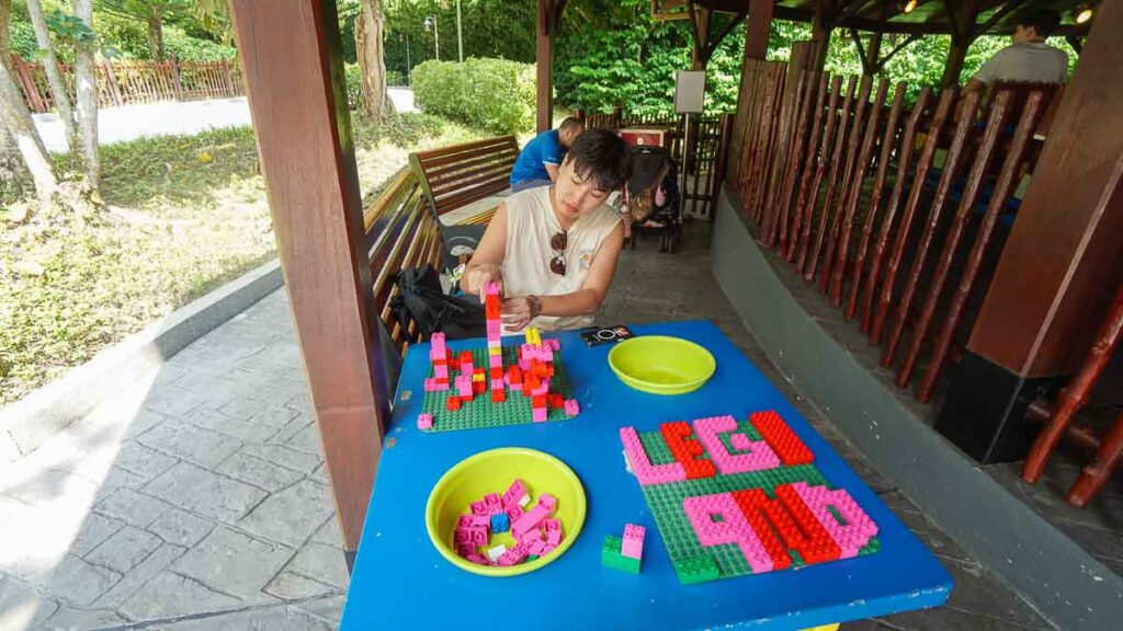 boy playing with legos - Things to do in Legoland Malaysia