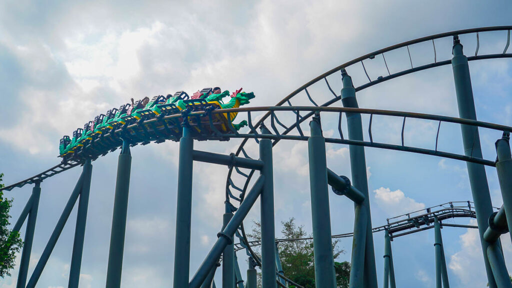 roller coaster in legoland - Things to do in Legoland Malaysia