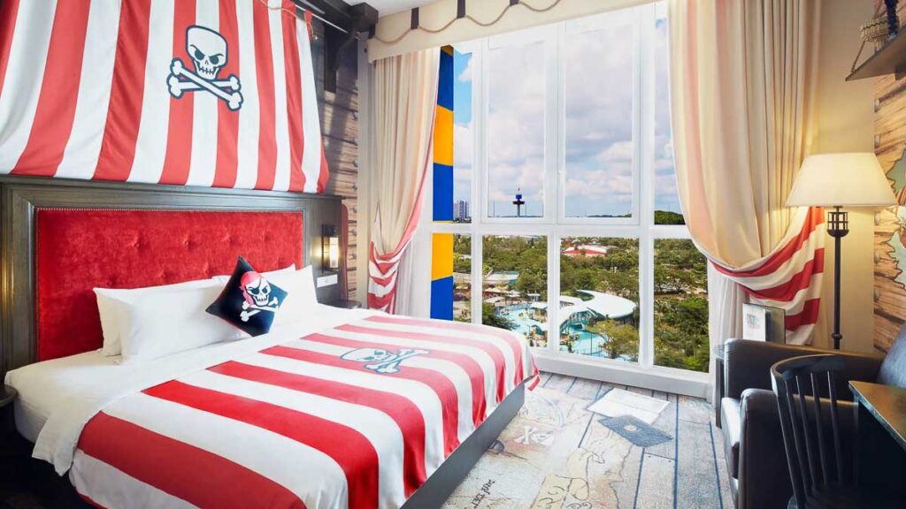 Interior of hotel room - Things to do in Legoland Malaysia