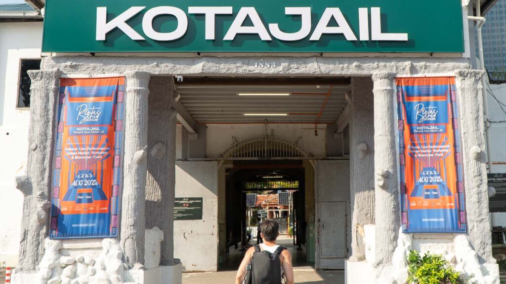Man at Kota Jail Entrance - SG Weekend Getaway