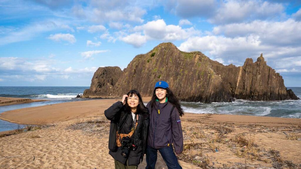 Girls on a beach in Kyotango - Kyoto by the Sea attractions