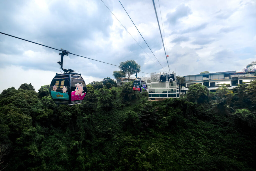 Pokemon themed Singapore Cable Car - Things to Do in Singapore December 2025