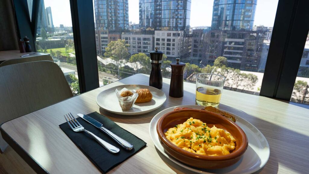 Sorolla Restaurant Breakfast - AC Hotel Melbourne Southbank Review