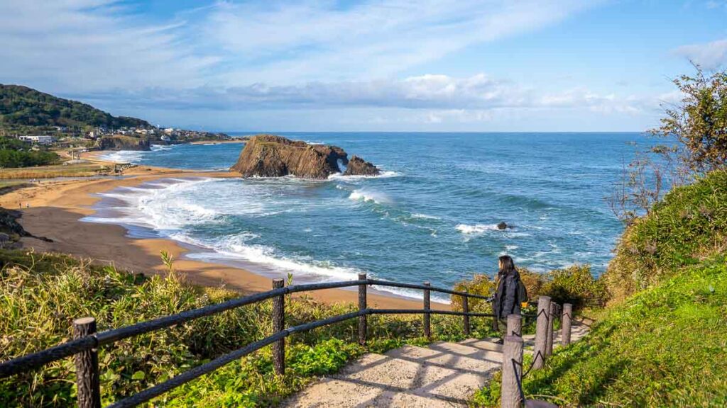 Tateiwa Rock in Kyotango's San'in Geopark - Kyoto by the Sea attractions