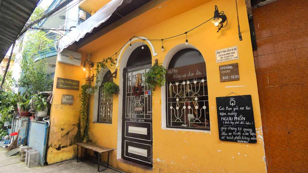 cafe exterior - Best HCMC Cafes