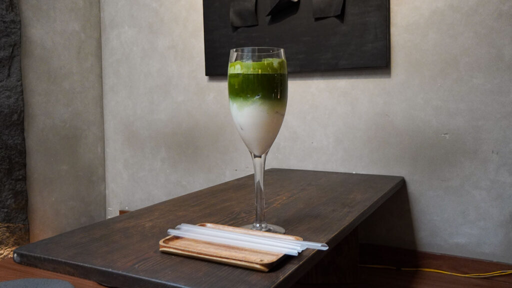 Tall Glass of Matcha - Vietnam Cafe Hopping