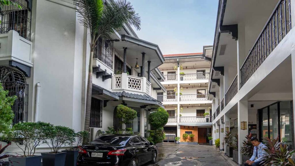 Exterior of The Bourke Hotel in Davao City - Davao Accomodations