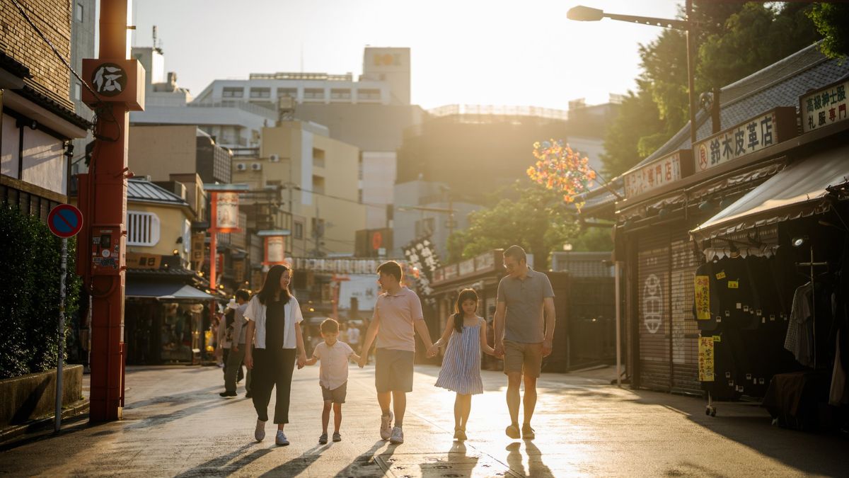 Family in Asakusa - Family-Friendly Tokyo Hotels