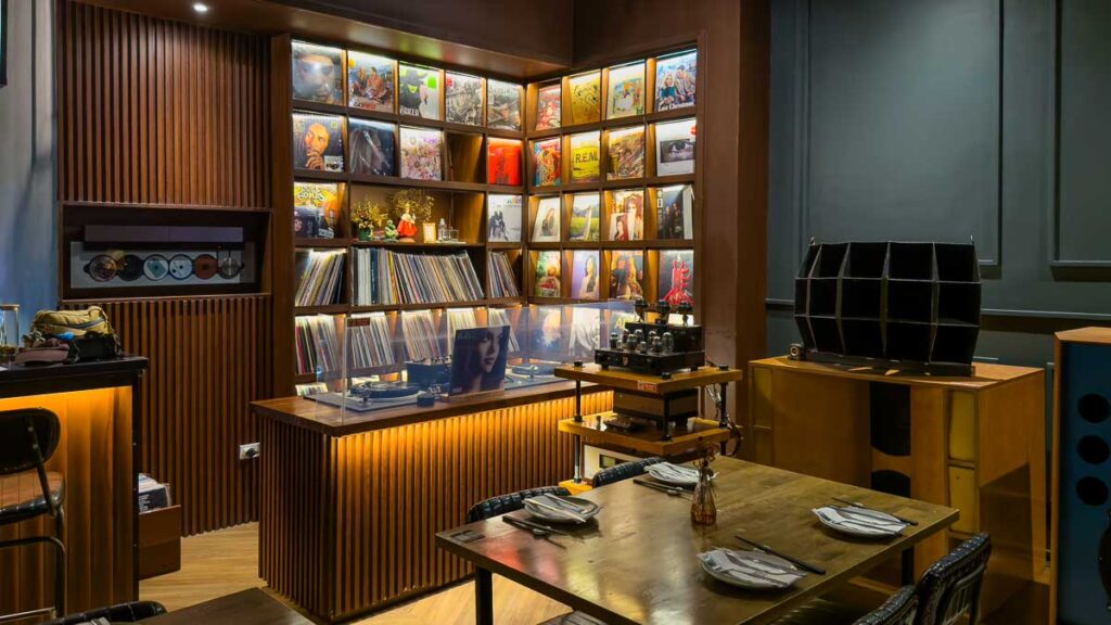 Vinyl wall in MISA Dining and Listening Room in Davao City - Davao Gyude