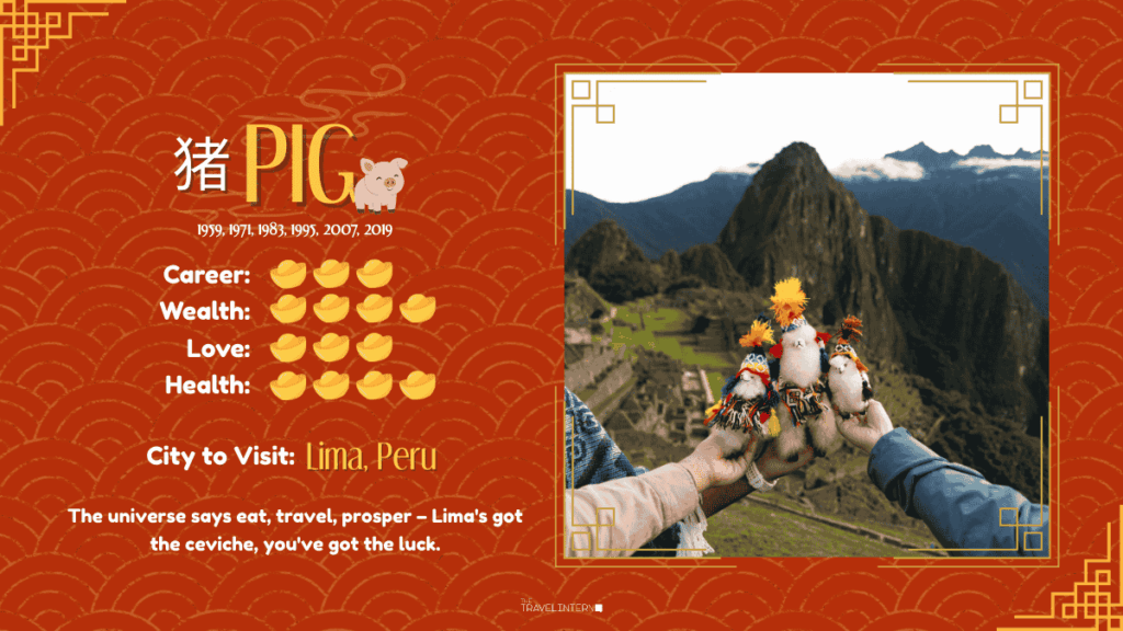 Reading for Pig - Destinations to Go Based on Your Zodiac Sign in the Year of the Horse 2026