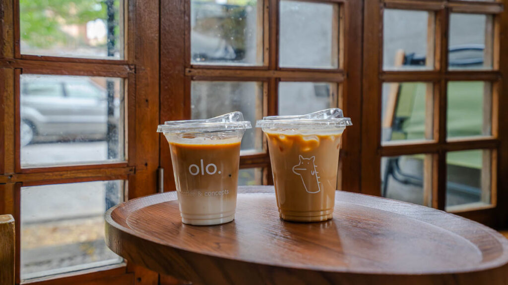 Coffee from olo. coffee cafe - Things to do in Davao