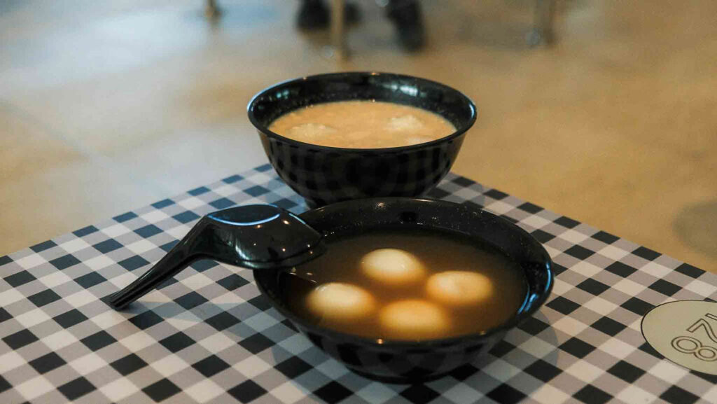 a bowl of tang yuan - things to do in Punggol