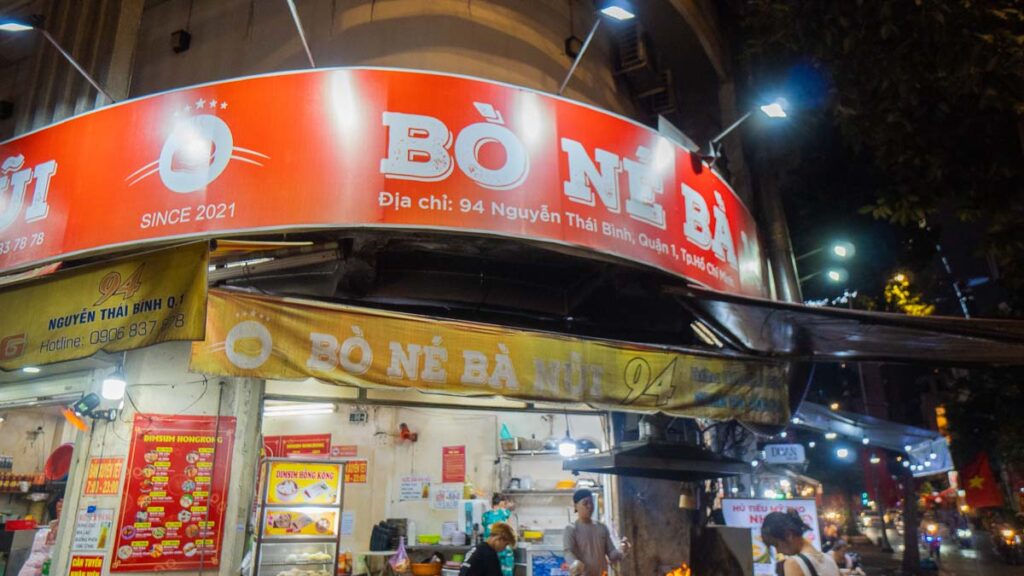 A red storefront - Ho Chi Minh City Budget Itinerary