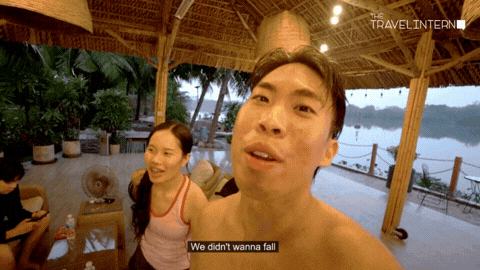A Man Falling Down - Ho Chi Minh City Bootcamp TTI21