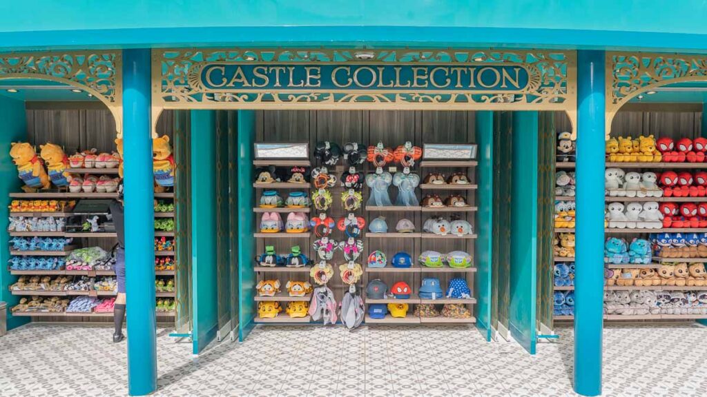 Castle Collection Shop - Shopping on the Disney Adventure Cruise
