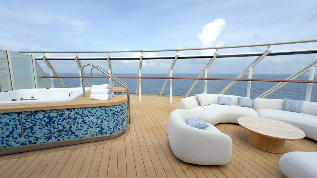 Concierge Outdoor Deck - Disney Adventure Cruise Review