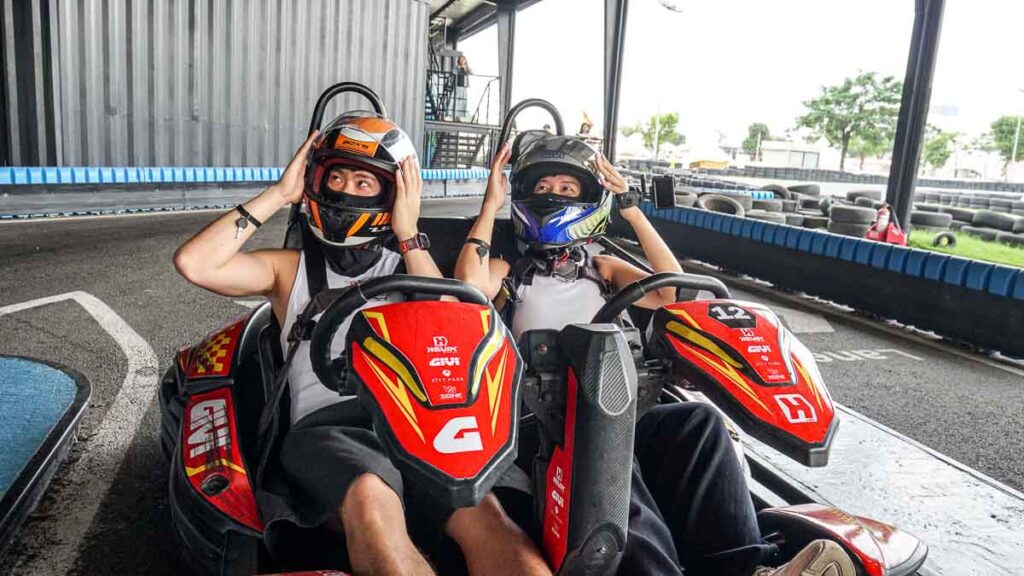 Two People On A Go-Kart - Ho Chi Minh City Bootcamp TTI21